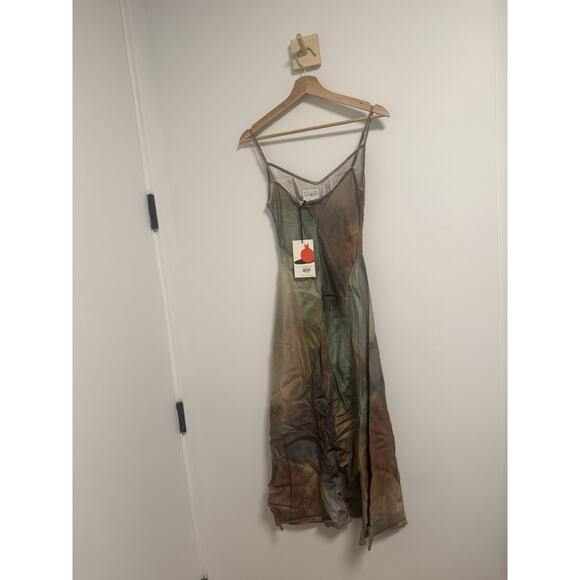 Untitled in Motion Noir Slip Dress Naiad Print Size XS NWT MSRP: $348 - Picture 4 of 10